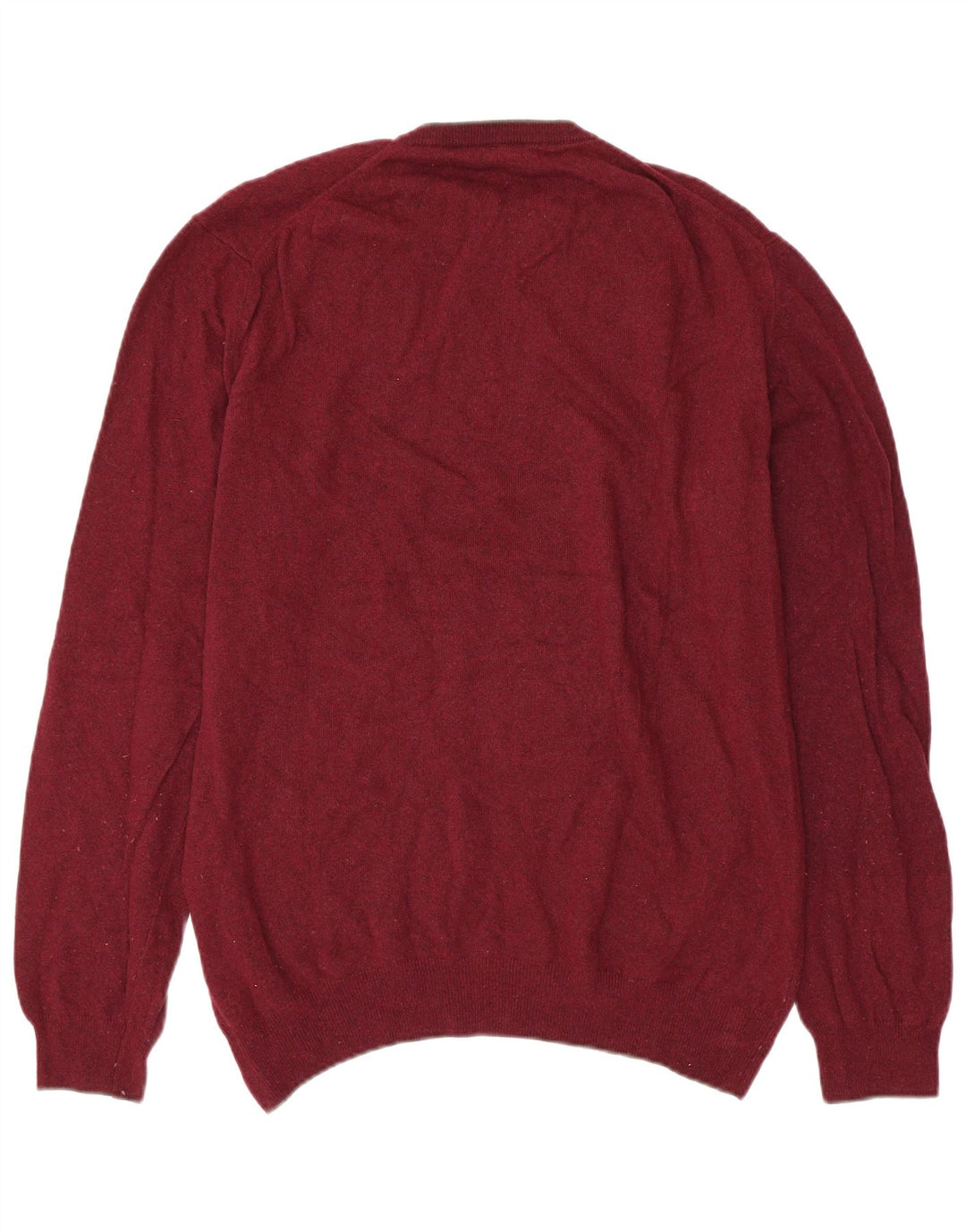 HARMONT & BLAINE Herre sweater med rund hals 3XL Burgund Merinould