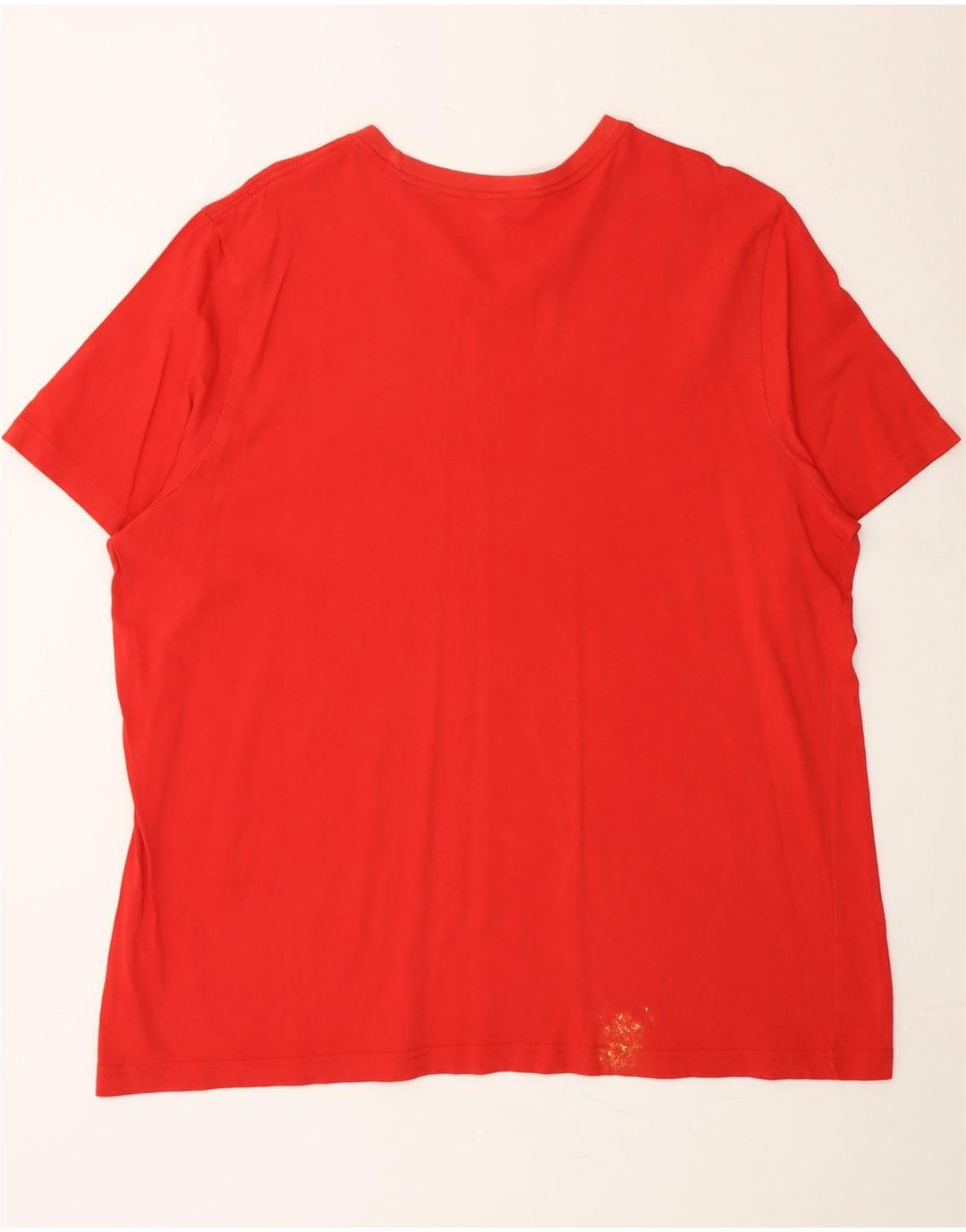 ADIDAS Mens Graphic T-Shirt Top 2XL Red Vintage Adidas and Second-Hand Adidas from Messina Hembry 