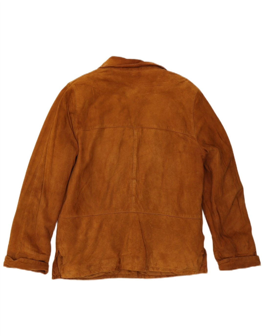 L.Lambertazzi Dame 3-knaps ruskindsblazerjakke IT 44 Medium Brun