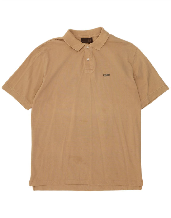 GAS Polo Shirt til mænd XL Beige Bomuld