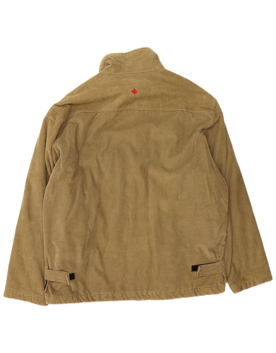 Canadisk Herre Corduroy Jacket UK 42 XL Khaki