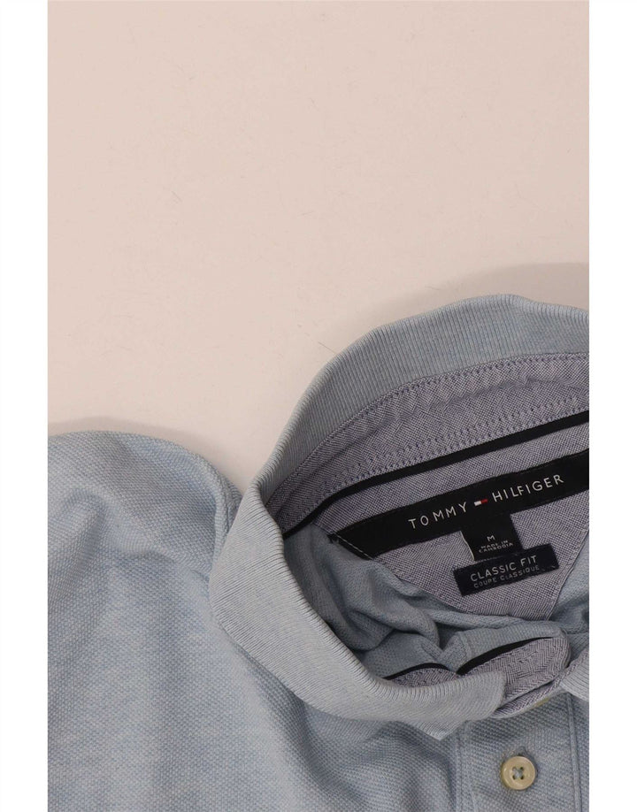 Tommy Hilfiger Herre Classic Fit Polo Shirt Medium Blue