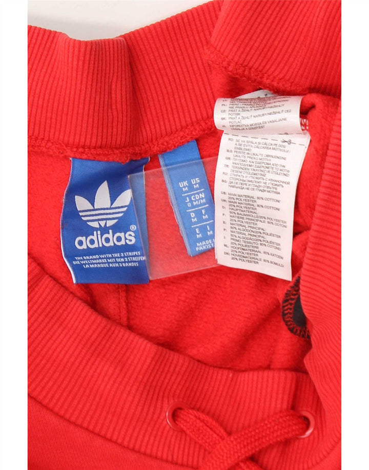 Adidas Herre grafisk træningsdragt Bukser Joggers Medium Rød Bomuld