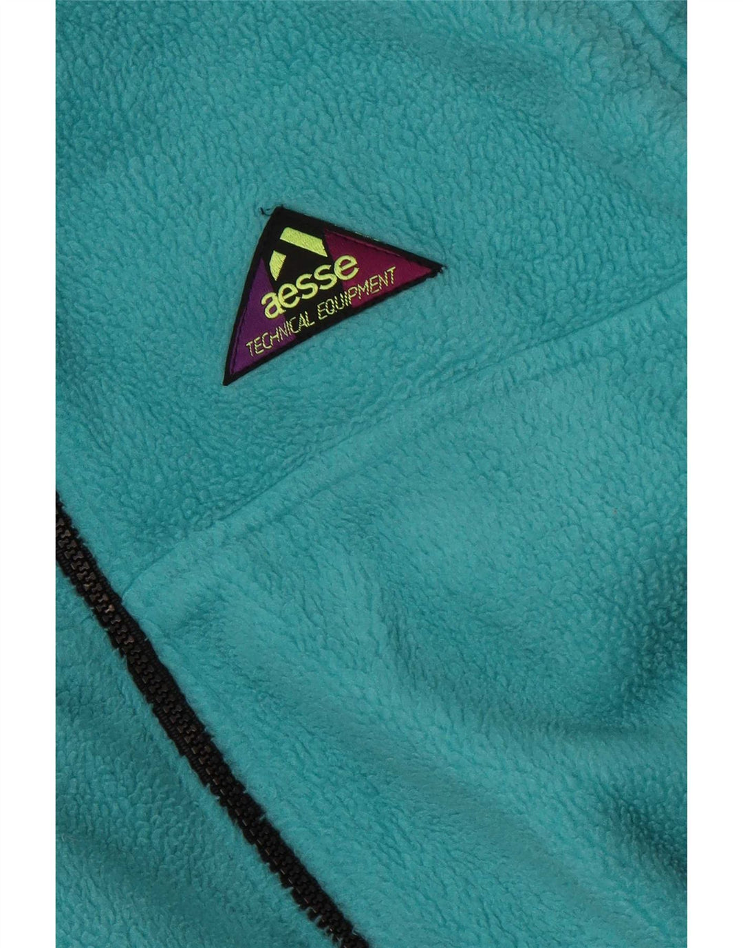 Aesse Herre Fleecejakke UK 38 Medium Turkis Polyester Sports