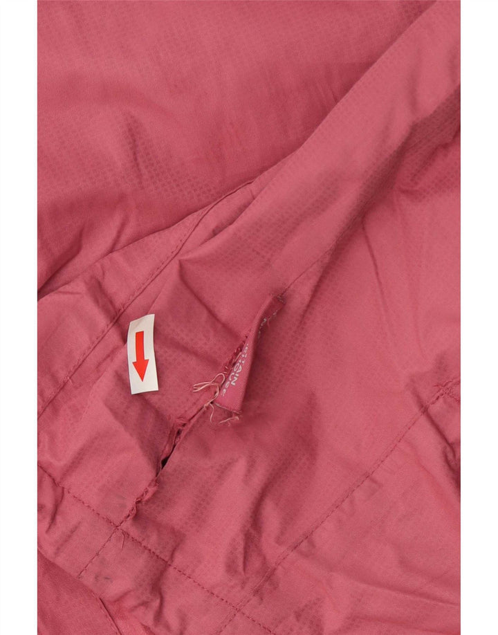 Mountain Warehouse Dame Regnfrakke med hætte UK 14 Large Pink Polyester