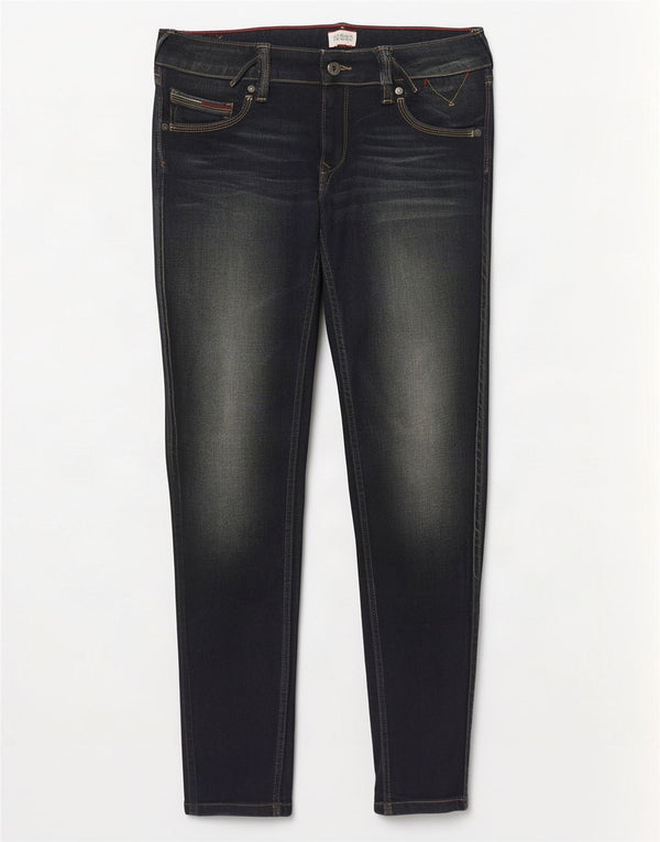 Tommy Hilfiger Dame Skinny Jeans W32 L30 Marineblå Bomuld