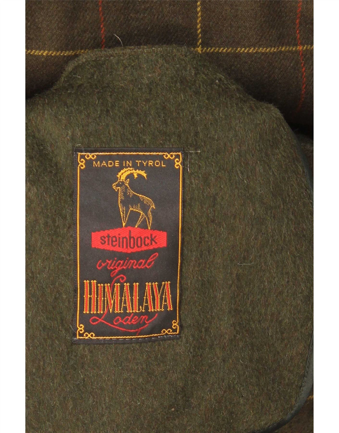 Steinbock Herre Overfrakke IT 48 Medium Khaki Wool
