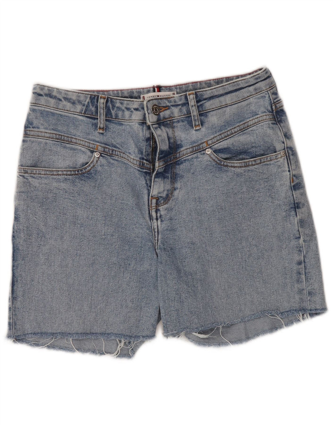 Tommy Hilfiger Dame denim Shorts W29 Medium Blue Classic
