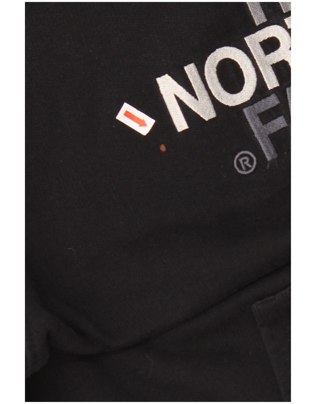 THE NORTH FACE Mens Graphic Hoodie Jumper XL Black Cotton