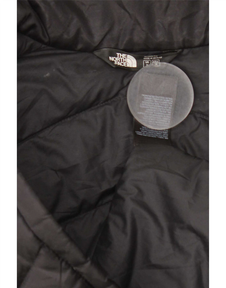 The North Face Polstret jakke til kvinder UK 10 Lille sort nylon