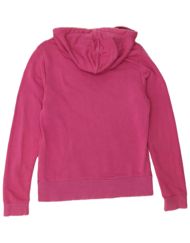 Puma Graphic Hoodie Jumper UK 12 Medium Pink