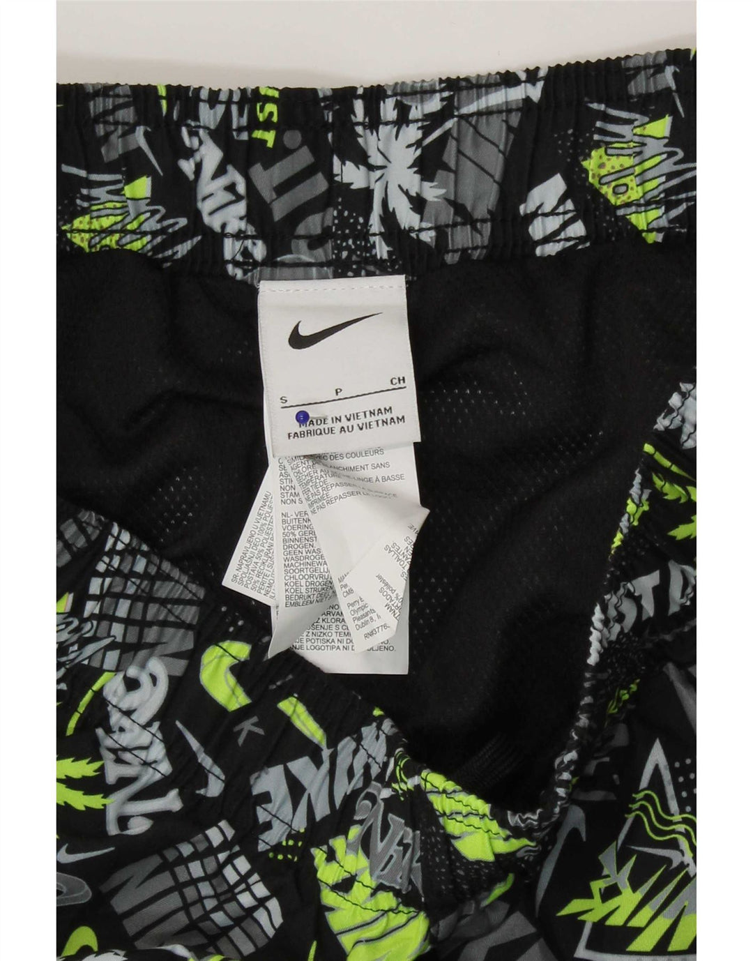 Nike Herre grafiske svømmeshorts Små flerfarvet polyester