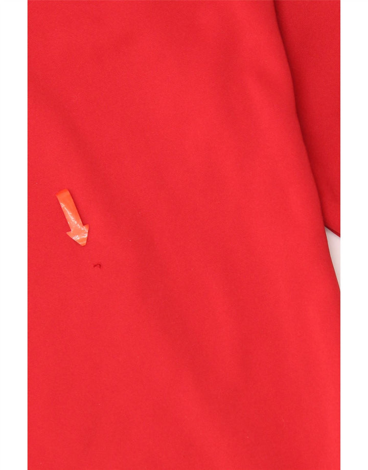Nike Boys Dri Fit Hoodie Jumper 12-13 år Stor Rød Polyester