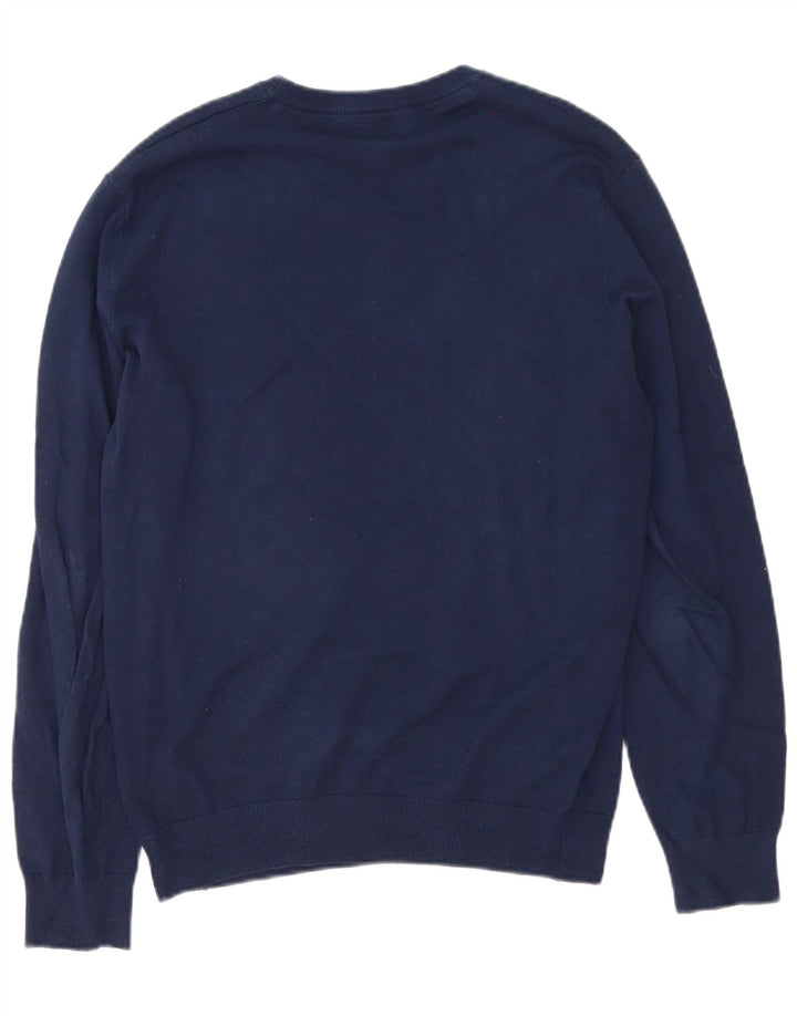 Crew Tøj Herre Crew Neck Jumper Sweater Medium Navyblå Bomuld