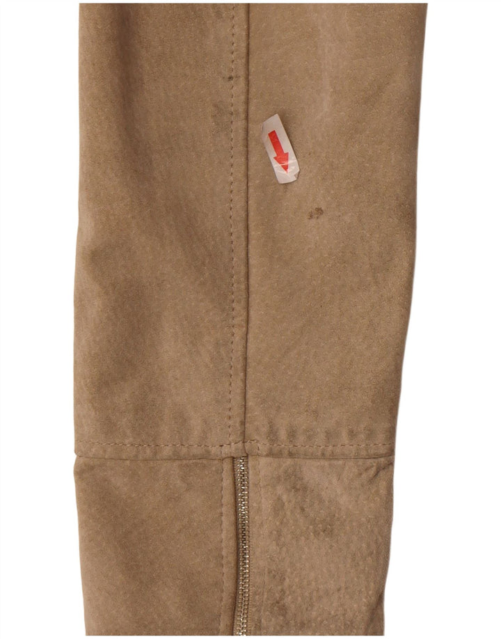 Privilegi Dame Ruskindsjakke IT 42 Medium Beige Læder