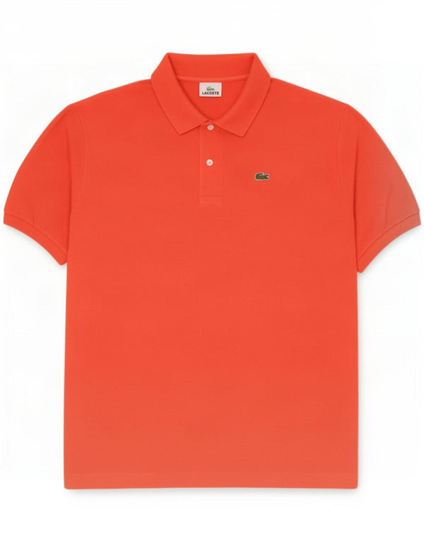 Lacoste Herre poloskjorte str. 8 3XL Orange Bomuld
