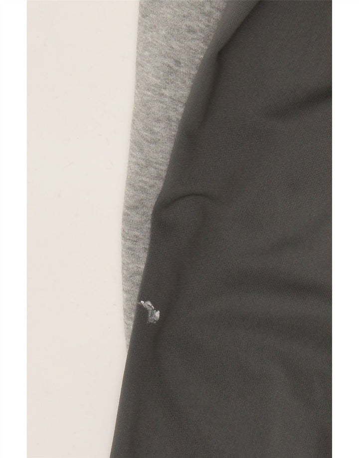 Nike Herre grafisk sweatshirt Jumper Medium Grå Colourblock Bomuld