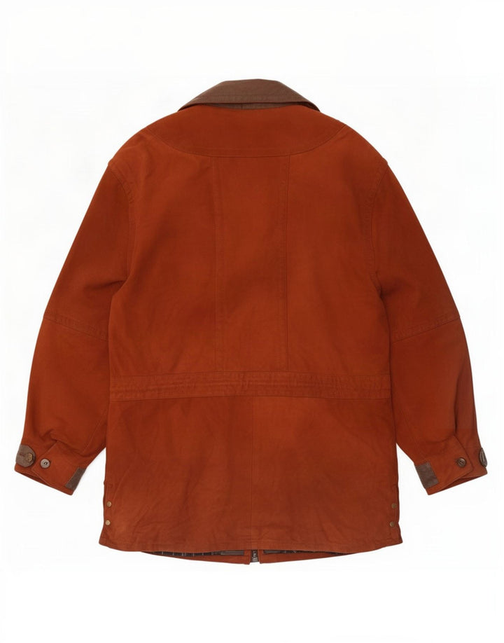 Maddox Herre Ruskind Utility Jacket IT 52 XL Brun Colourblock