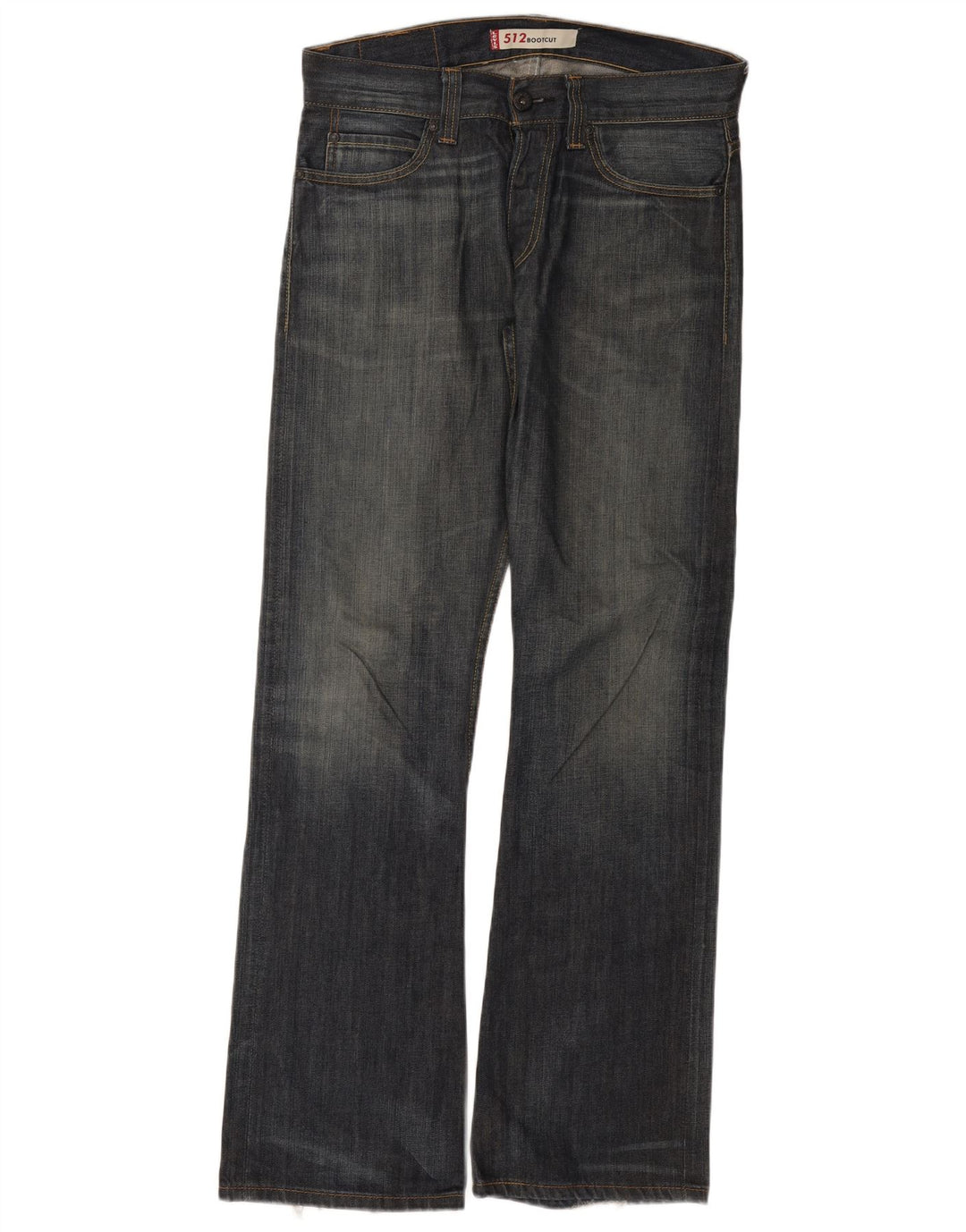 LEVI'S Dame 512 Bootcut Jeans W32 L36 Blå