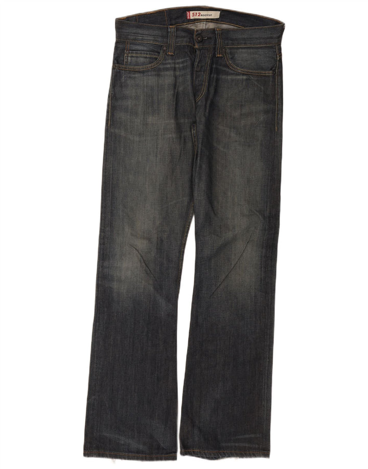 LEVI'S Dame 512 Bootcut Jeans W32 L36 Blå