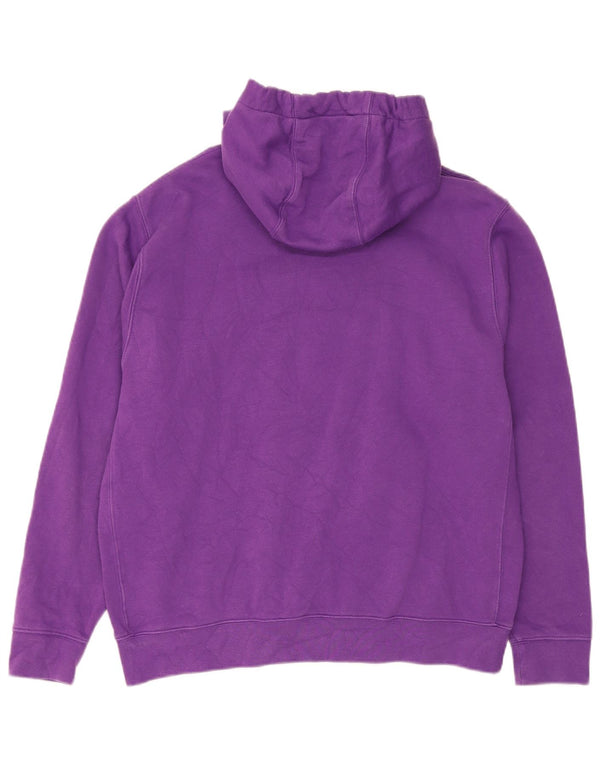 Nike Herre hættetrøje Jumper Large Lilla Bomuld