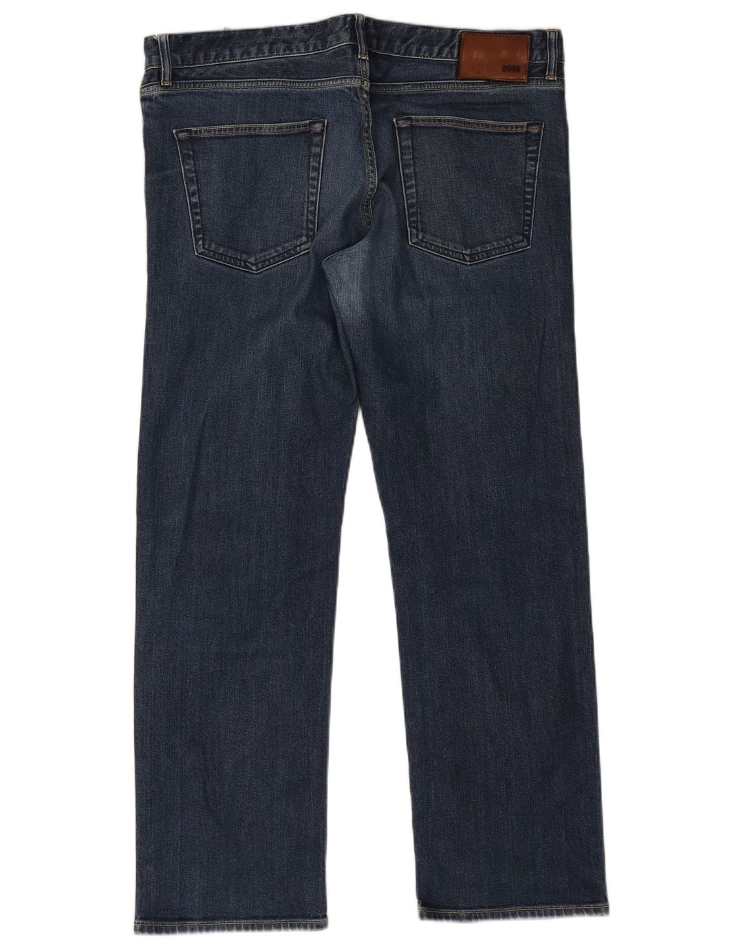 Hugo Boss lige jeans til kvinder W38 L32 blå bomuld