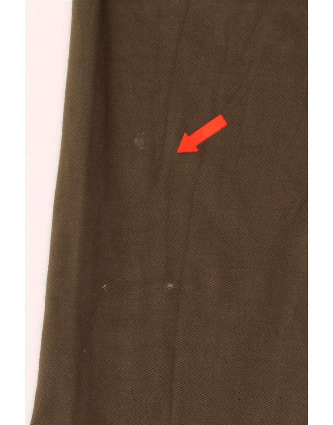 ZARA Womens Slim Chino Trousers Small W28 L22 Brown Viscose Vintage Zara and Second-Hand Zara from Messina Hembry 