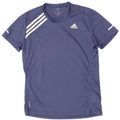 Adidas Aeroready T-shirt top til mænd, lille marineblå polyester