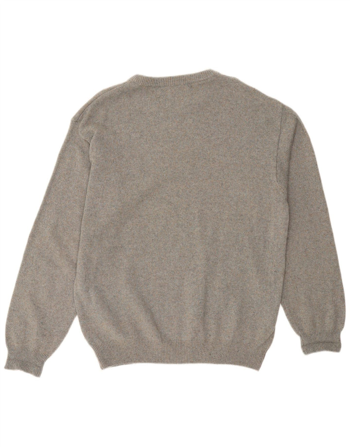 Marlboro Classics Herre Crew Neck Jumper Sweater 2XL Grå Uld