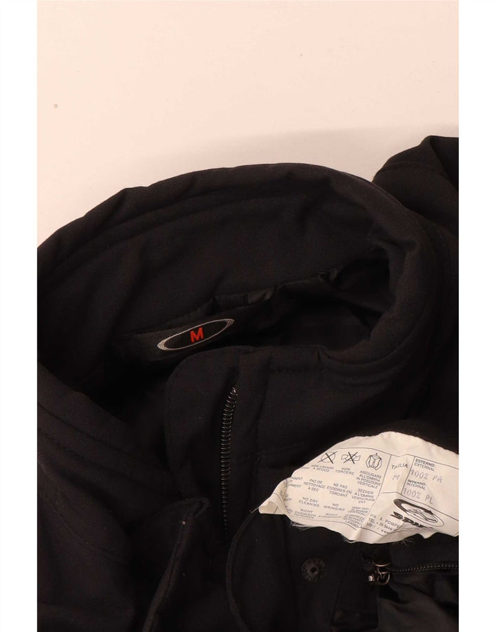 Spidi Dame Motorstyle Racer Jacket UK 14 Medium Sort Polyamid
