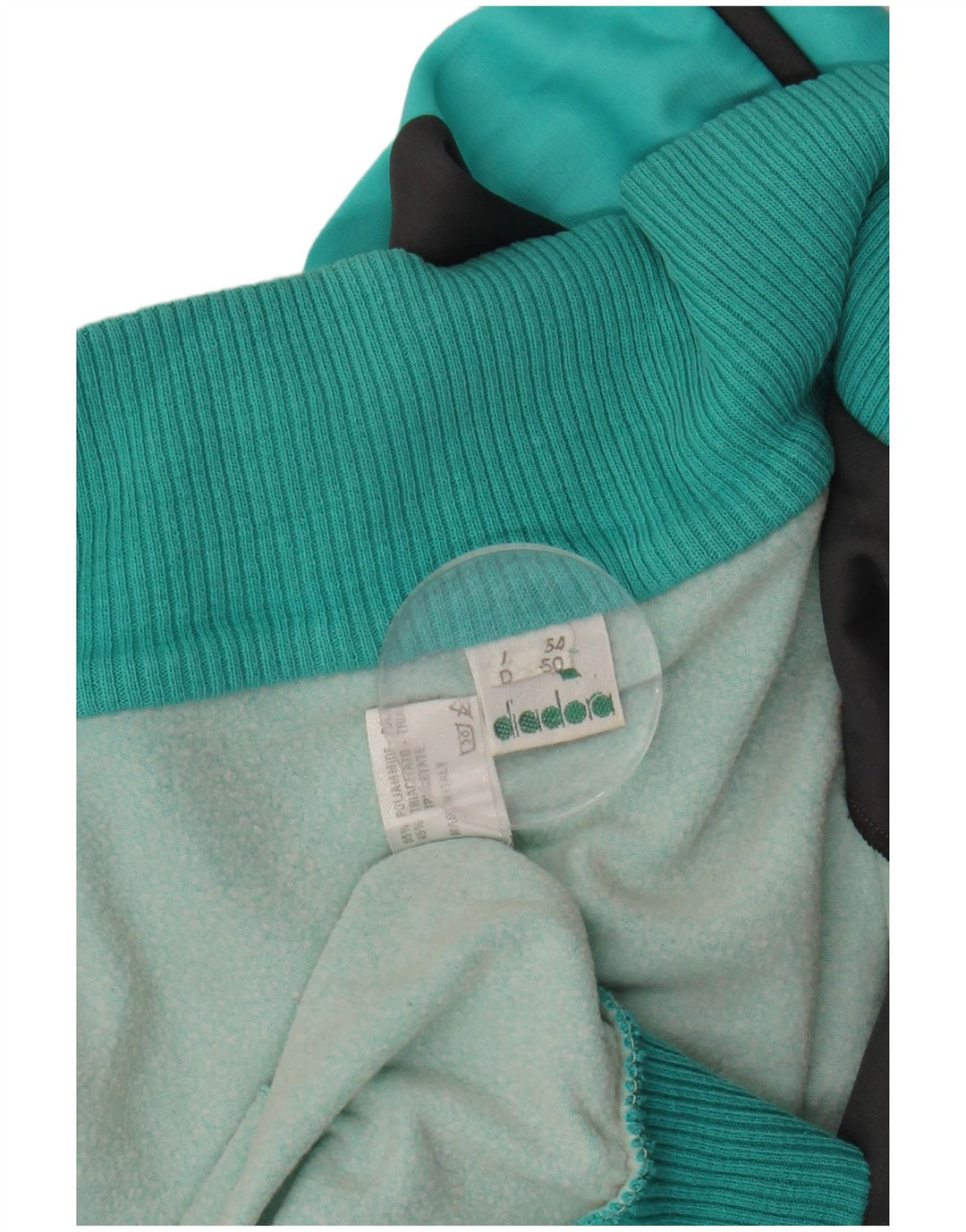 DIADORA Træningsdragt til mænd Topjakke IT 54 XL Turkis Colourblock