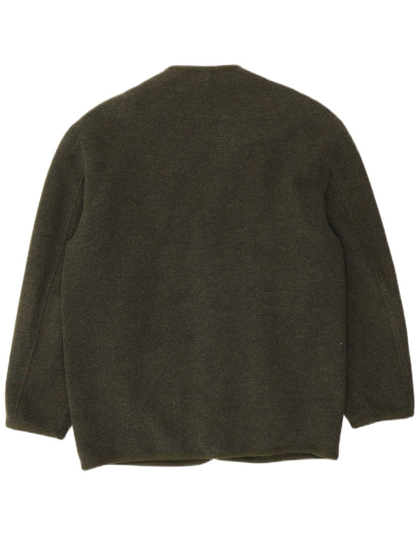 Pierre Cardin Herre 3-knaps blazerjakke IT 56 3XL Grøn Uldsport
