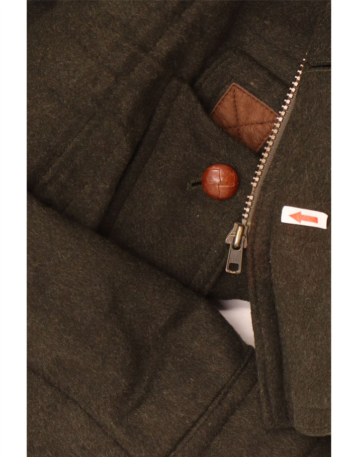 LODENFREY Herre Utility Jacket IT 50 Large Green Wool
