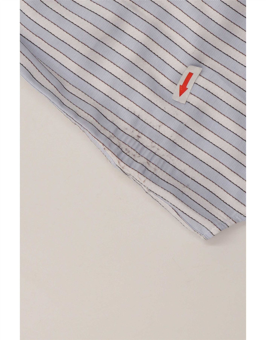 Harmont & Blaine Herre Regular Fit skjorte Medium blå stribet lammeuld
