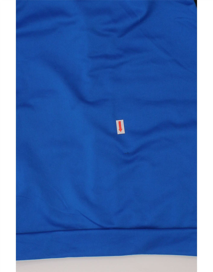 PUMA Boys Graphic Tracksuit Top Jacket 5-6 Years XS Blue Colourblock Vintage Puma and Second-Hand Puma from Messina Hembry 