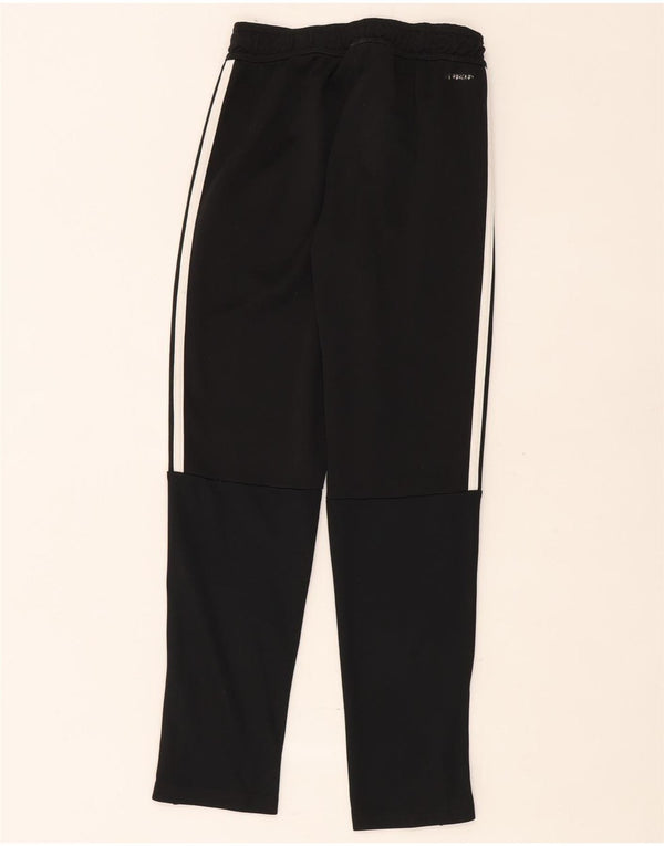 Adidas Boys Aeroready Tracksuit Bukser 11-12 år Sort Polyester