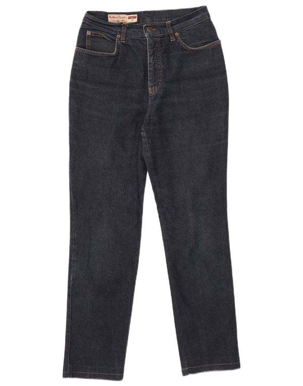 Marlboro Classics Dame Comfort Fit Tapered Jeans W28 L28 Navy Blue