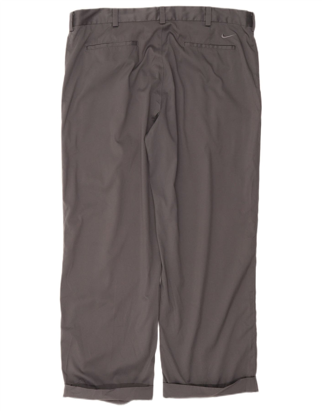 Nike Herre Dri Fit Pegged Chino Bukser W38 L29 Grå Polyester