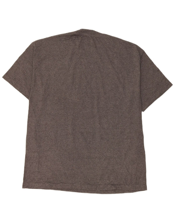 Adidas Herre Cleveland Cavaliers Grafisk T-Shirt Top XL Grå Bomuld