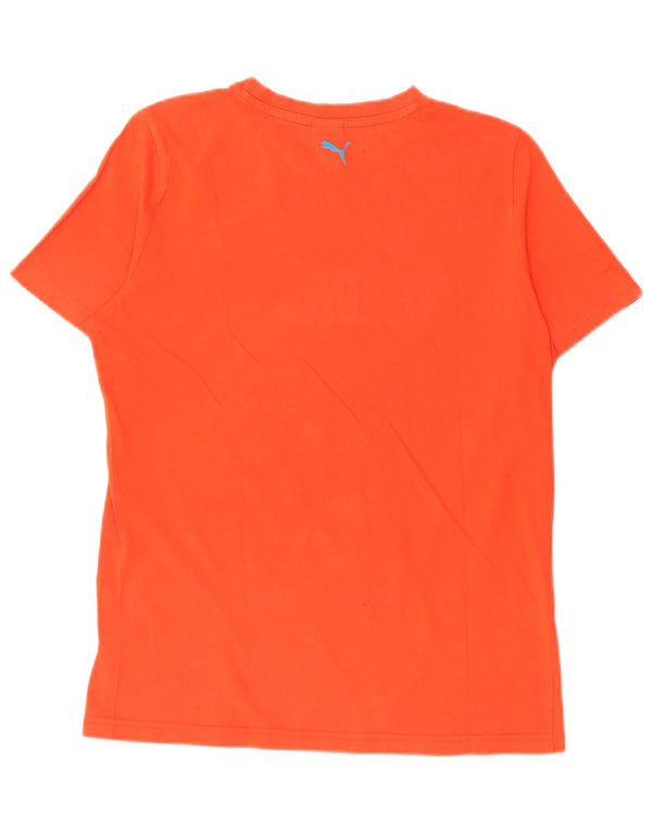 PUMA Piger Grafisk T-Shirt Top 13-14 år Orange
