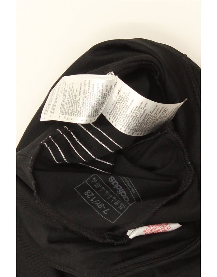 Adidas Girls Aeroready Leggings 7-8 år Sort polyester