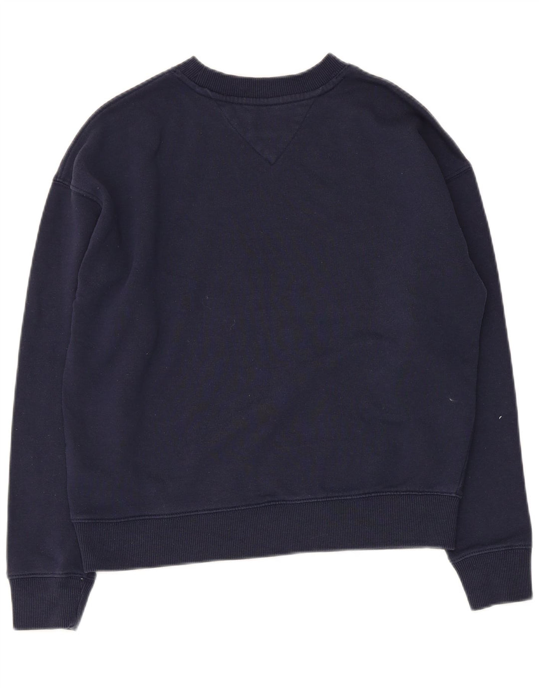TOMMY HILFIGER Oversized sweatshirttrøje til kvinder UK 10 Lille marineblå