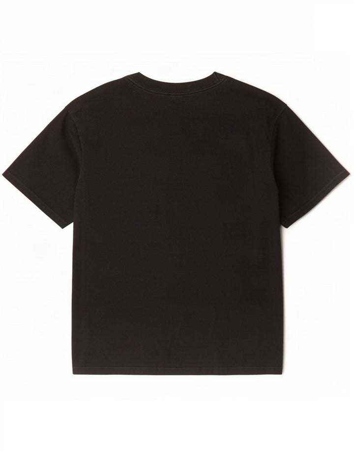 Adidas herre T-shirt top lille sort nålestribet bomuld