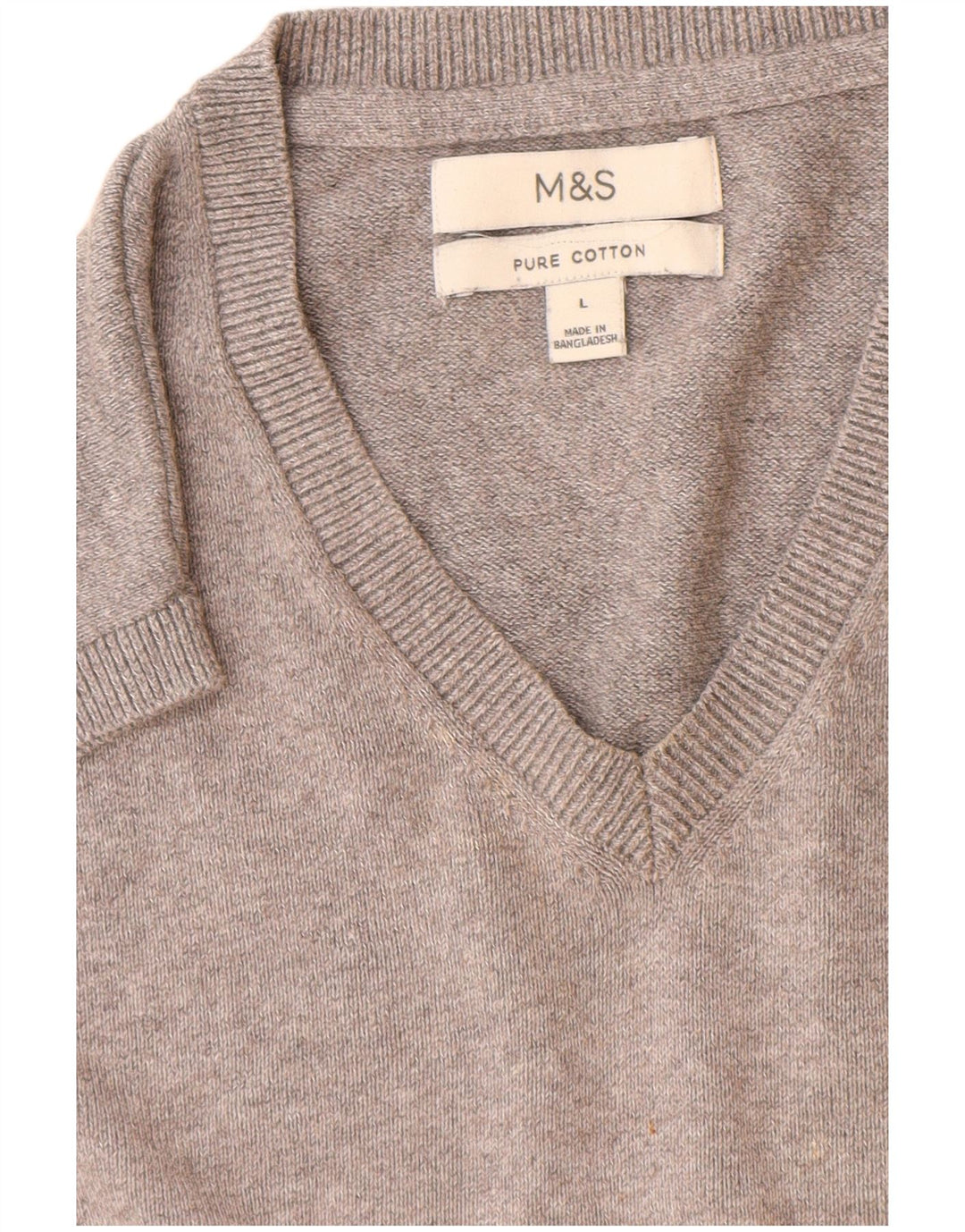 Marks & Spencer Herrevest Tank Top Stor Grå Bomuld