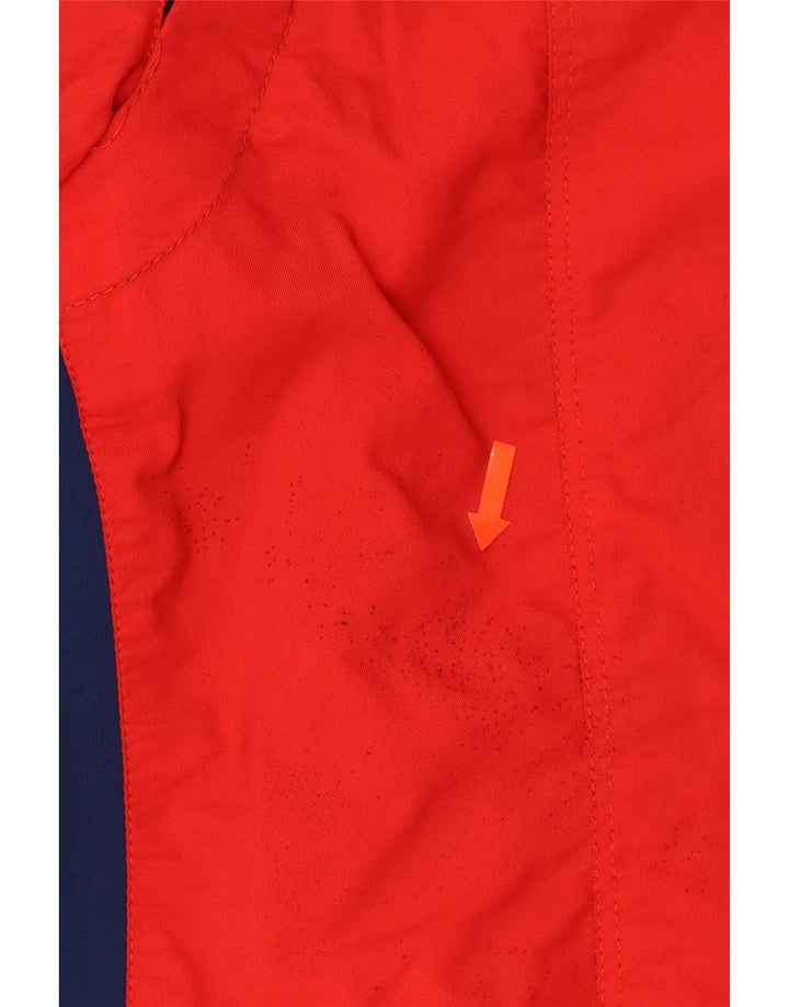 ELHO Mens Racer Jacket UK 38 Medium Red Polyamide Vintage Elho and Second-Hand Elho from Messina Hembry 