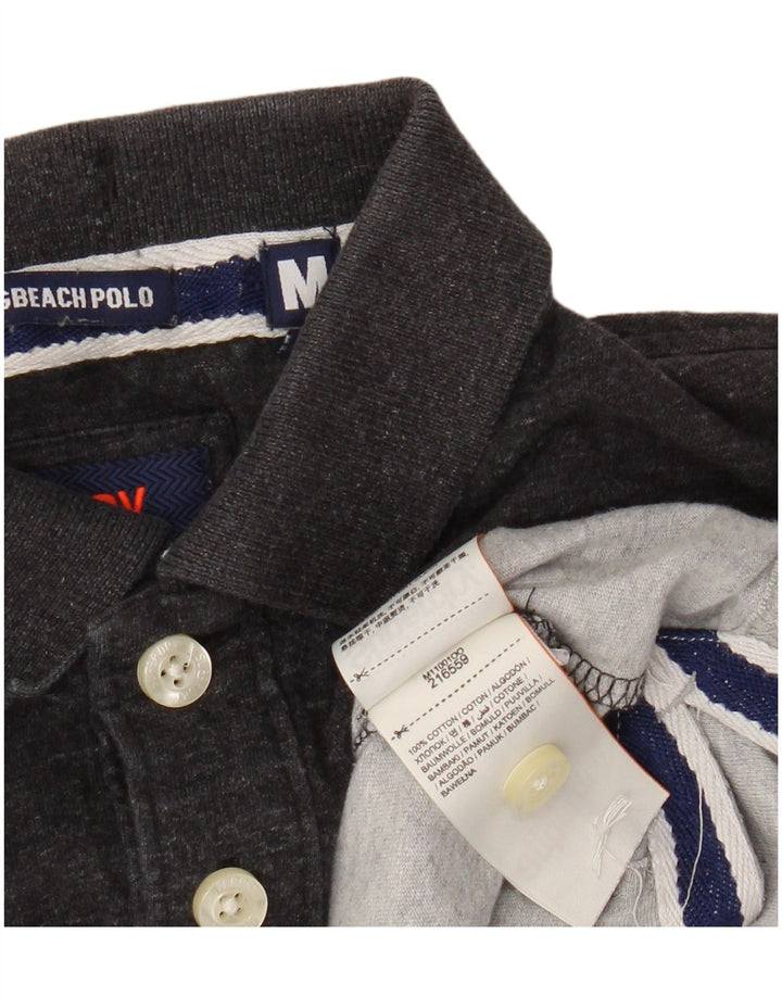 Superdry Poloshirt til mænd mellemgrå Colourblock Bomuld