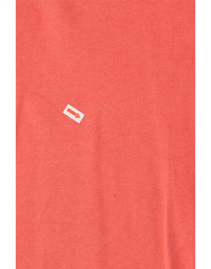 MASSIMO DUTTI Herre V-hals sweater Stor Pink Bomuld