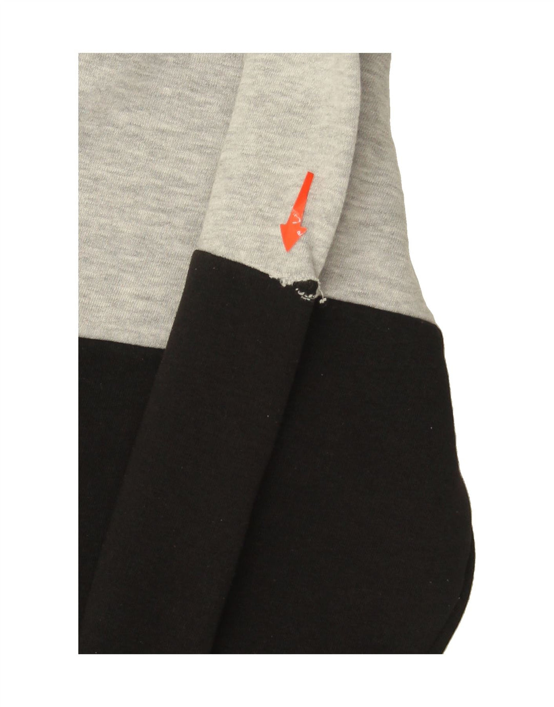 UMBRO Mens Graphic Sweatshirt Jumper XL Black Colourblock Cotton Vintage Umbro and Second-Hand Umbro from Messina Hembry 