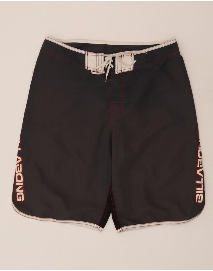 Billabong Herre grafiske svømmeshorts Store sorte Colourblock Polyester