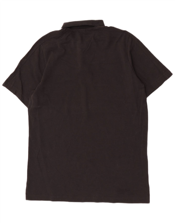 Adidas Kortærmet Regular Polo Shirt til mænd Stor sort bomuld